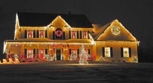 10 plus belles décorations de maisons pour Noël 